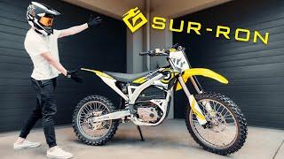 The PERFECT Full Size ELECTRIC DIRT BIKE  Sur Ron STORM BEE First Impressions