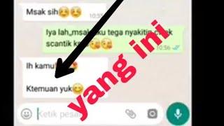 Prank text minta papgue di ajak ktemuan dianya ngajak ML WOOW