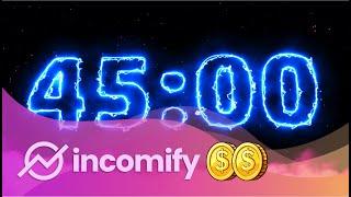 Electric Timer  45 Minute Countdown  Visit INCOMIFY