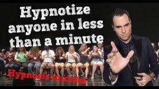 Learn how to Hypnotize Anyone in a Minute Quick and Easy Hypnosis Tutorial by SpideyHypnosis