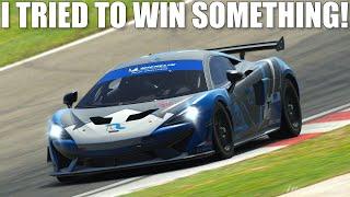 What I did in the GT4 class last season on iRacing...