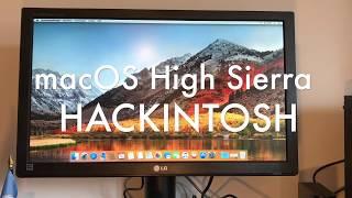 macOS High Sierra Hackintosh Guide USB Install + Clover APFS + custom About This Mac