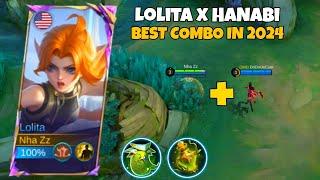 LOLITA x HANABI THE DOU COMBO VERY HIGH WHITE BLOOD LOLITA BEST BUILD & EMBLEM