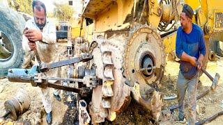 Restoration Of Caterpillar D8 Bulldozer Final Drive Assembly  Cat Final Drive Oil Seal Replacement