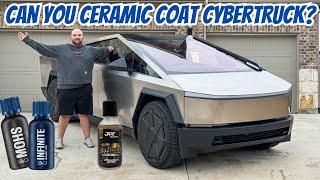 I Test Ceramic Coatings On Tesla Cybertruck HFS Stainless Steel