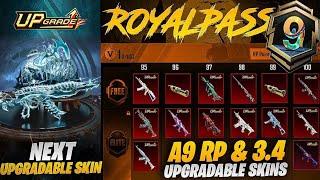 OMG  A9 Rp and 3.4 Upgraded Weapons  All Upgraded Weapons In 3.4 Version  Pubgm