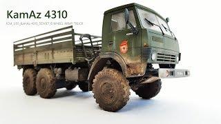 ICM 135 Scale KamAz 4310 Soviet Six Wheel Army Truck