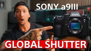 SONY a9III - GAME CHANGER