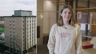 First-Year Residence Hall Tour Centennial Halls University of Denver