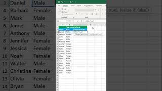 Title name in excel