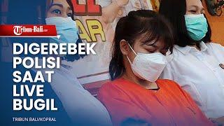 Selebgram RR Ditangkap Polresta Denpasar saat Live Bugil di Aplikasi demi Raup Puluhan Juta