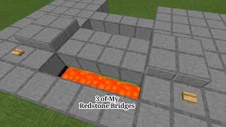 3 EASY bridges you can Build  Java or Bedrock