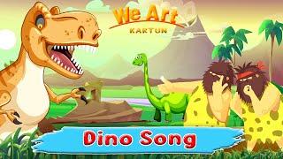 Dino Song Badannya Besar kakinya Kecil dan Bebek Berenang - Lagu Anak Indonesia  WE ART KARTUN