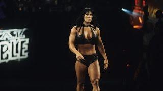 Chyna enters the Royal Rumble Match Royal Rumble 1999