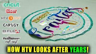 HOW LONG DOES HTV ACTUALLY LAST? TESTING DIFFERENT BRANDS  Lucykiins