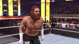 WWE 2K24 Sami Zayn Vs Chad gable