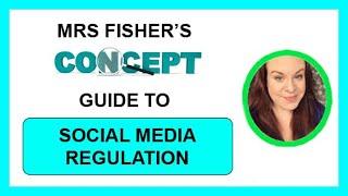 Media Studies Concepts - Regulation Of Social Media