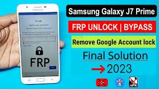 Samsung J7 Prime Bypass Google Account 2023  G610F Frp Unlock  samsung j7 prime frp bypass 8.1.0