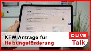 Förderanträge im KFW Portal   Live Talk