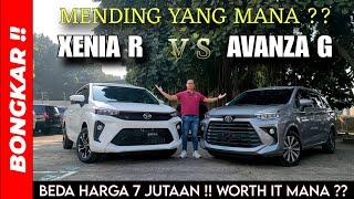 Bongkar  PERBANDINGAN ALL NEW XENIA 1.5 R VS ALL NEW AVANZA G 2024  REVIEW EXTERIOR & INTERIOR