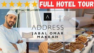 THE BEST 5 STAR HOTEL IN MAKKAH?? ADDRESS JABAL OMAR MAKKAH HOTEL FULL REVIEW AND WALKTHROUGH