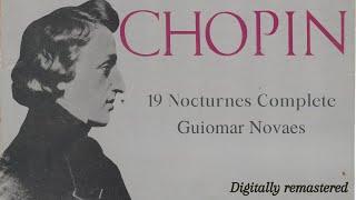 Chopin - 19 Nocturnes - Guiomar Novaes 1959 - HD Digital Remaster