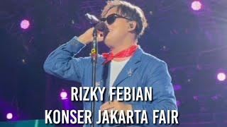 Keren Rizky febian konser di jakarta pair