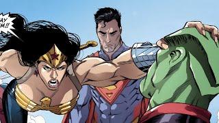 Superman and Wonder woman Kill Martian Manhunter