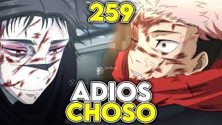 CHOSO HA MUERTO...ITADORI PIERDE TODO  JUJUTSU KAISEN 259