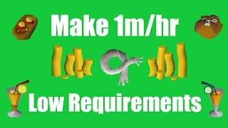 OSRS Make 1Mhr with Low Requirements - Oldschool Runescape Money Making Method