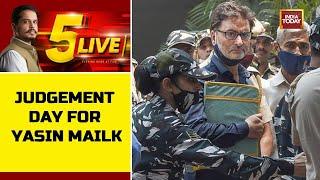 Yasin Malik Verdict LIVE  Yasin Malik Sentenced To Rigorous Imprisonment  English News LIVE