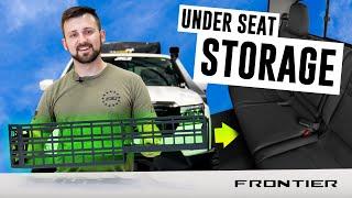 Nissan Frontier Under Seat Storage System by Z1 Off-Road