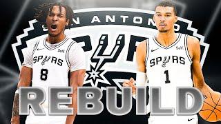 REBUILDING THE SAN ANTONIO SPURS IN NBA 2K25