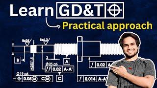 How to Make Drawing in GD&T Step By Step   Geometrical dimensioning and tolerance tutorial