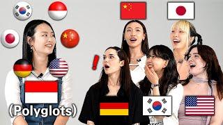 American Was Shocked by Indonesian Polyglots Speaking 6 LanguagesGuess the Language Prank