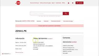 Como agregar dominio de punto.pe a easydrop