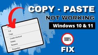 FIXED - Copy and Paste Not Working On Windows 10 & 11