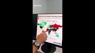 Which states have abolished the death penalty in the world? And where is it still present? #geopop