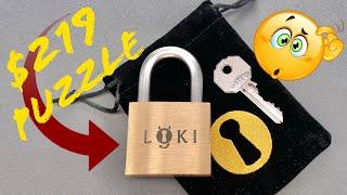 1453 VERY Clever “Loki” Puzzle Padlock Solved