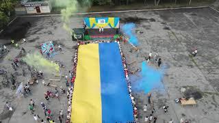 День Державного прапора України та День Незалежності України - у Новій Водолазі розгорнули прапор