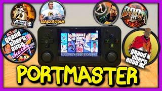 PortMaster is an ABSOLUTE MUST for Anbernic RG35XX H RG28XX RG35XXSP RG35XX+