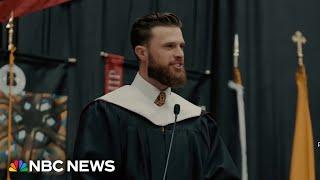 Chiefs kicker faces backlash over graduation speech