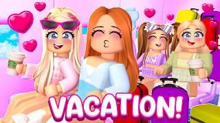 GOING ON VACATION WITH MY BEST FRIEND IN ROBLOX BROOKHAVEN