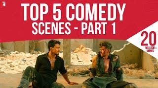 Top 5 Comedy Scenes  Part 1  Hrithik Roshan Tiger Shroff Salman Varun Anushka Javed Jaffery