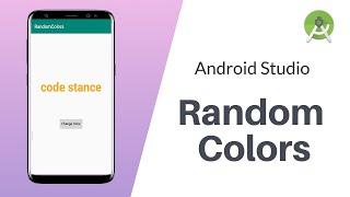 Android Random Colors  code stance
