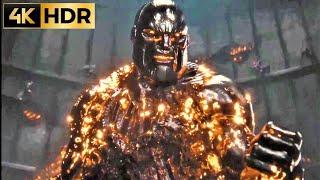 Darkseid Meets Steppenwolf Scene 4K HDR  Snyder Cut