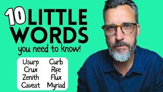 10 USEFUL LITTLE WORDS TO BOOST YOUR VOCABULARY - Cambridge English exams FCE CAE CPE exam