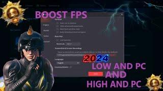 Gameloop best settings 2024 - Lag Fix - 100% - Low and High and pc - 90 fps