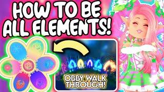 HOW TO BE EVERY ELEMENT IN CAMPUS 3 HOW TO GET THE BOOKS & DO THE OBBIES ROBLOX Royale High Update