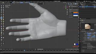 Blender 2 93 LTS Hand Modeling